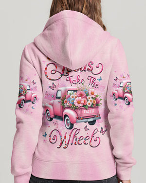 Jesus Take The Wheel Women's All Over Print Shirt - Yhdu1904254