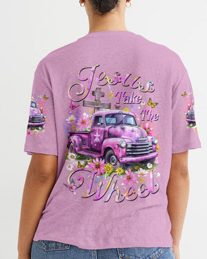 Jesus Take The Wheel Women's All Over Print Shirt - Yhdu2002243