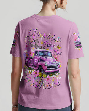 Jesus Take The Wheel Women's All Over Print Shirt - Yhdu2002243