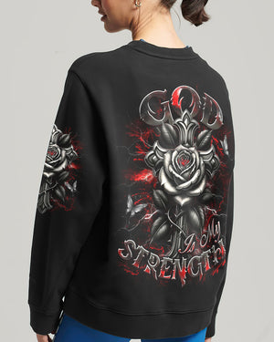 God Is My Strength Women's All Over Print Shirt - Yhdu2103253