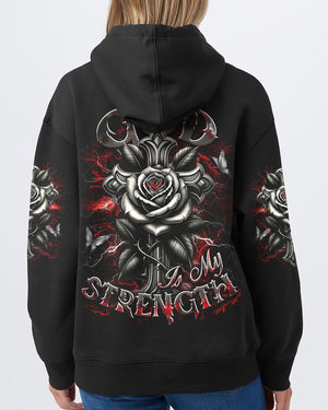 God Is My Strength Women's All Over Print Shirt - Yhdu2103253