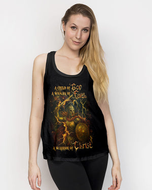 A Child Of God A Woman Of Faith Women's All Over Print Shirt - Yhdu2204253
