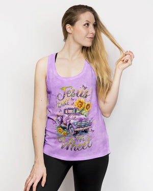 Jesus Take The Wheel Women's All Over Print Shirt - Yhdu2404242