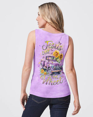 Jesus Take The Wheel Women's All Over Print Shirt - Yhdu2404242