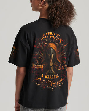 A Child Of God A Woman Of Faith Women's All Over Print Shirt - Yhdu2506251