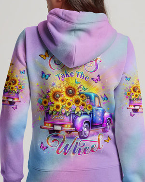 Jesus Take The Wheel Women's All Over Print Shirt - Yhdu2602252