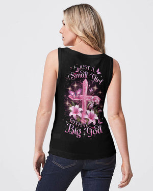 Just A Small Girl With A Big God Women's All Over Print Shirt - Yhdu2612234