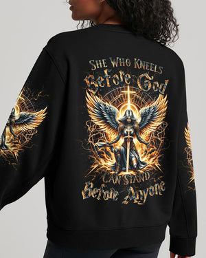 She Who Kneels Before God Women's All Over Print Shirt - Yhdu2802243
