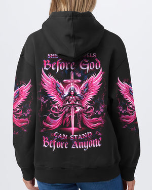 She Who Kneels Before God Women's All Over Print Shirt - Yhdu2812233