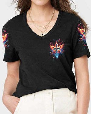 But The Lord Stood With Me Women's All Over Print Shirt - Yhdu2901244