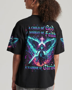A Child Of God A Woman Of Faith Women's All Over Print Shirt - Yhdu3010241