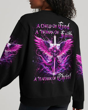 A Child Of God A Woman Of Faith Women's All Over Print Shirt - Yhdu3110242