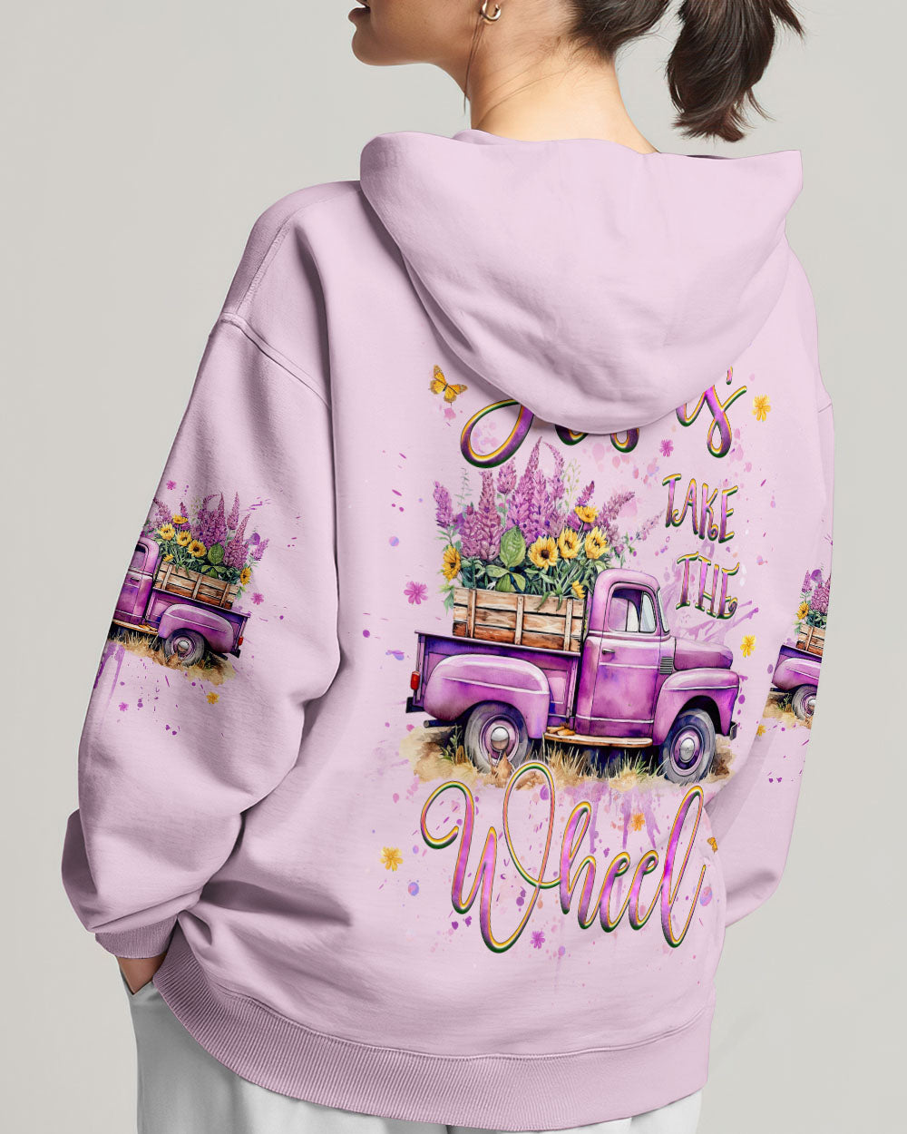 Jesus Take The Wheel Women's All Over Print Shirt - Yhhg0212244