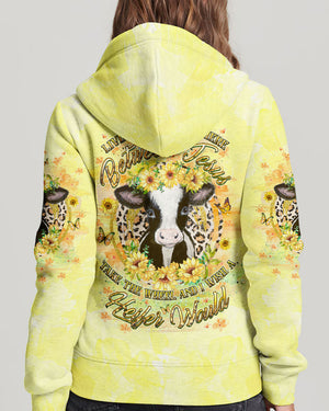 Living Life Somewhere Between Jesus Heifer Women's All Over Print Shirt - Yhhg0605243