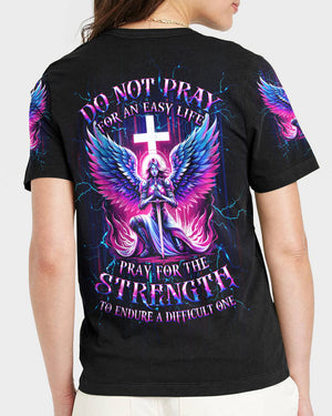 Do Not Pray For An Easy Life Women's All Over Print Shirt - Yhhg0606241