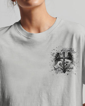 I Believe There Are Angels Among Us Wings Women's All Over Print Shirt - Yhhg0707254