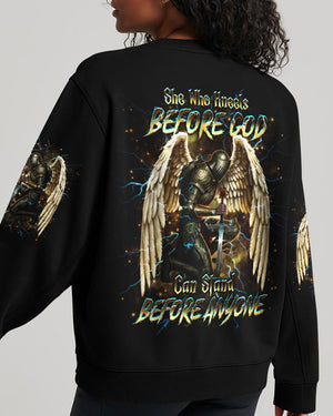 She Who Kneels Before God Women's All Over Print Shirt - Yhhg0902262