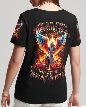 She Who Kneels Before God Women's All Over Print Shirt - Yhhg1104241