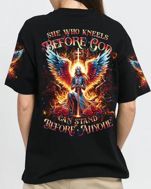 She Who Kneels Before God Women's All Over Print Shirt - Yhhg1104241