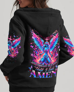 The Devil Saw Me With My Head Down Women's All Over Print Shirt - Yhhg1405244