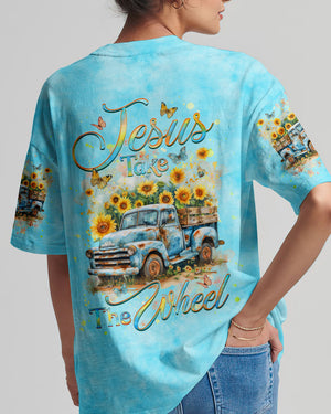Jesus Take The Wheel Women's All Over Print Shirt - Yhhg1504244