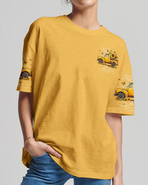 Jesus Take The Wheel Sunflowers Women's All Over Print Shirt - Yhhg1610253