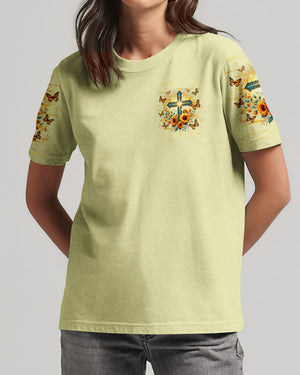 When God Steps In Miracles Happen Women's All Over Print Shirt - Yhhg1701253