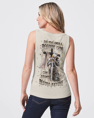 She Who Kneels Before God Women's All Over Print Shirt - Yhhg1709242