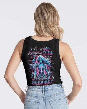 A Child Of God A Woman Of Faith Women's All Over Print Shirt - Yhhg2001253