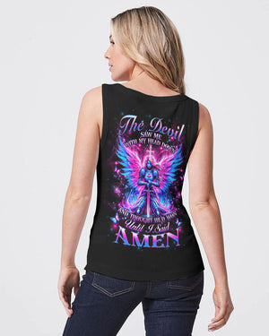 The Devil Saw Me With My Head Down Women's All Over Print Shirt - Yhhg2009243