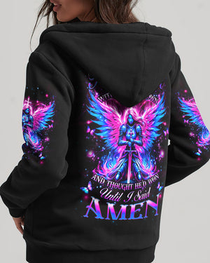 The Devil Saw Me With My Head Down Women's All Over Print Shirt - Yhhg2009243