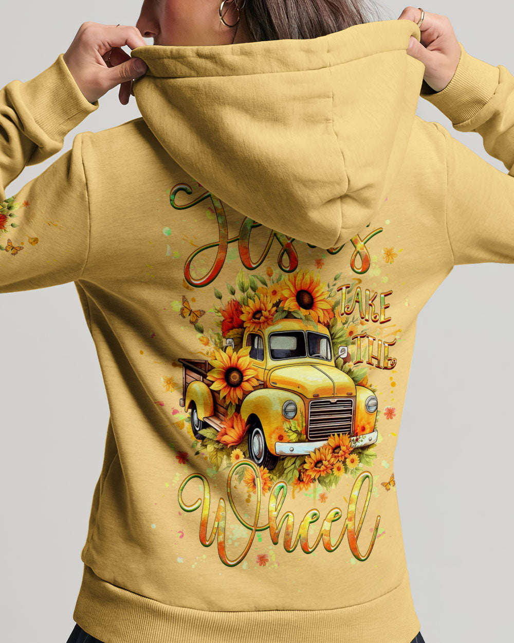 Jesus Take The Wheel Women's All Over Print Shirt - Yhhg2211241