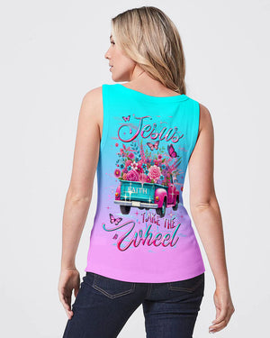 Jesus Take The Wheel Women's All Over Print Shirt - Yhhg2301254