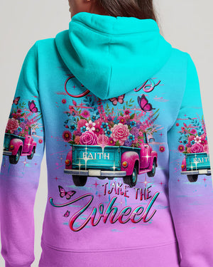 Jesus Take The Wheel Women's All Over Print Shirt - Yhhg2301254