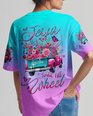 Jesus Take The Wheel Women's All Over Print Shirt - Yhhg2301254