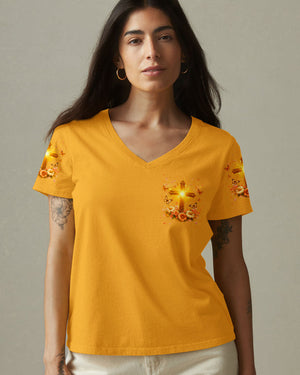 When God Steps In Miracles Happen Women's All Over Print Shirt - Yhhg2302261