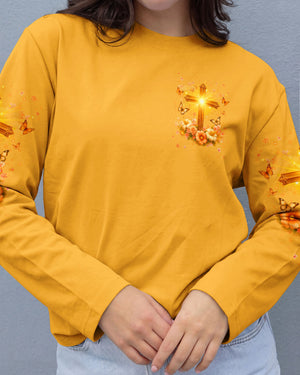 When God Steps In Miracles Happen Women's All Over Print Shirt - Yhhg2302261