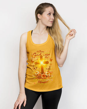 When God Steps In Miracles Happen Women's All Over Print Shirt - Yhhg2302261