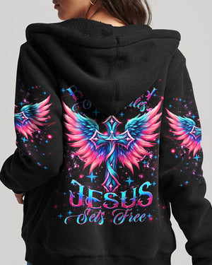 Jesus Sets Free Women's All Over Print Shirt - Yhhg2604243