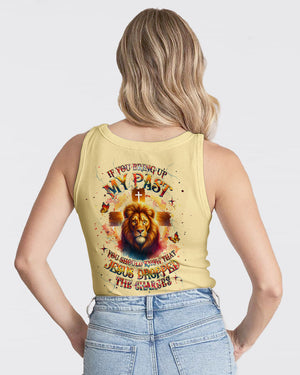 Jesus Dropped The Charges Lion Women's All Over Print Shirt - Yhhg2609253