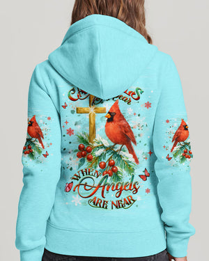 When Cardinals Appear Angels Are Near Women's All Over Print Shirt - Yhhg2810251