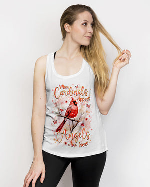 When Cardinals Appear Angels Are Near Women's All Over Print Shirt - Yhhg2907242