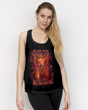 She Who Kneels Before God Women's All Over Print Shirt - Yhhg3107253