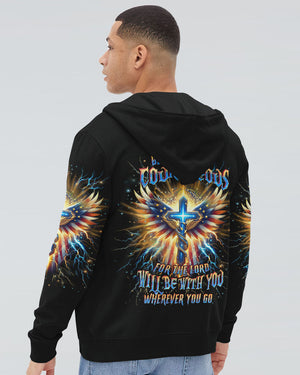 Be Strong And Courageous Men's All Over Print Shirt - Yhhn0401242