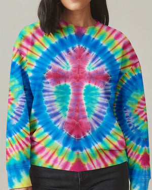 Colorful Swirl Cross Women's All Over Print Shirt - Yhhn0601263