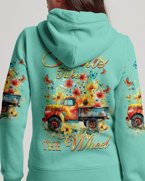 Jesus Take The Wheel Women's All Over Print Shirt - Yhhn1603241