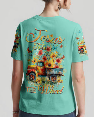 Jesus Take The Wheel Women's All Over Print Shirt - Yhhn1603241