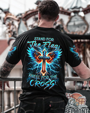 Stand For The Flag Kneel For The Cross Men's All Over Print Shirt - Yhhn0901243