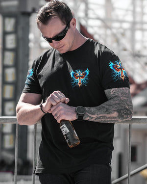Stand For The Flag Kneel For The Cross Men's All Over Print Shirt - Yhhn0901243
