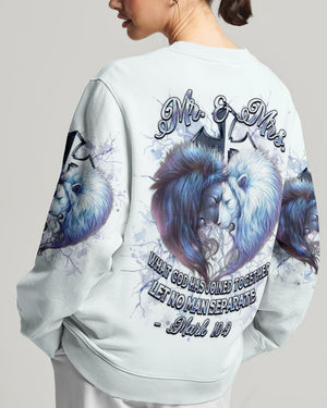 What God Has Joined Together Couple's All Over Print Shirt - Yhhn1009241